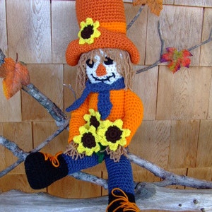 CROCHET PATTERN - CV076 Clint The Cowboy Scarecrow - Amigurami - PDF Download