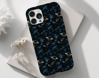 Outer Space Planets Phone Case, Galaxy Pattern, Space Theme, iPhone 15 14 13 12 11 Pro Max Plus Pixel 8 Samsung Galaxy S24 S23 S22 S20 Ultra