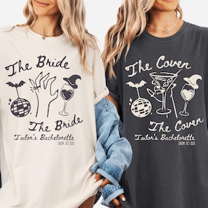 Witchy Bachelorette Shirt, Halloween Bachelorette Party Shirt, Witchy Bride Shirt, Gothic Wedding Tee, Witch Bridal Shower, Spooky Bride Tee