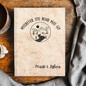 Personalized Adventure Notebook, Couples Travel Journal, Family Vacation Notebook, Custom Travel Journal, Personalized Notebook, RV Gift