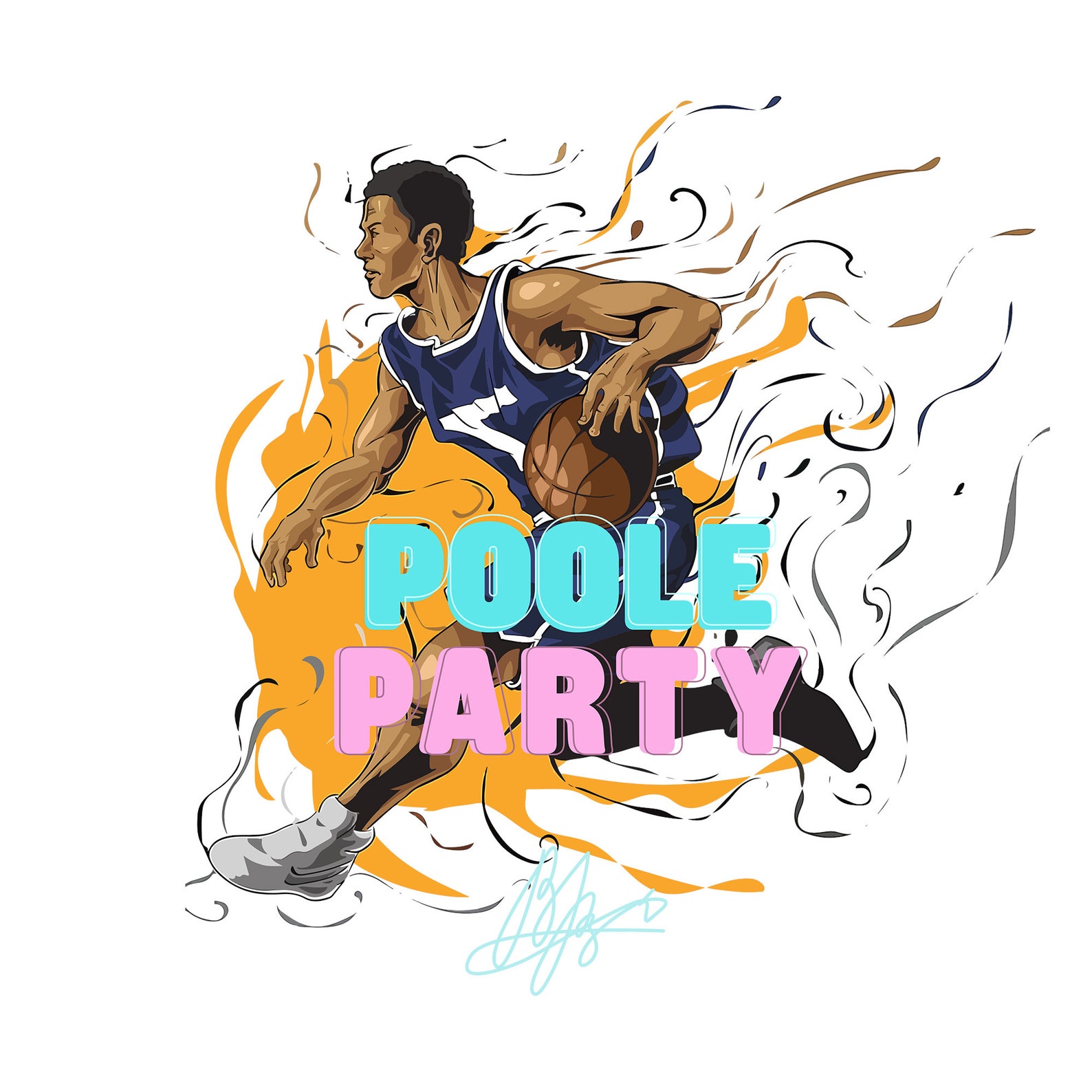Jordan Poole Party Funny Character PNG Digital File Poole Etsy