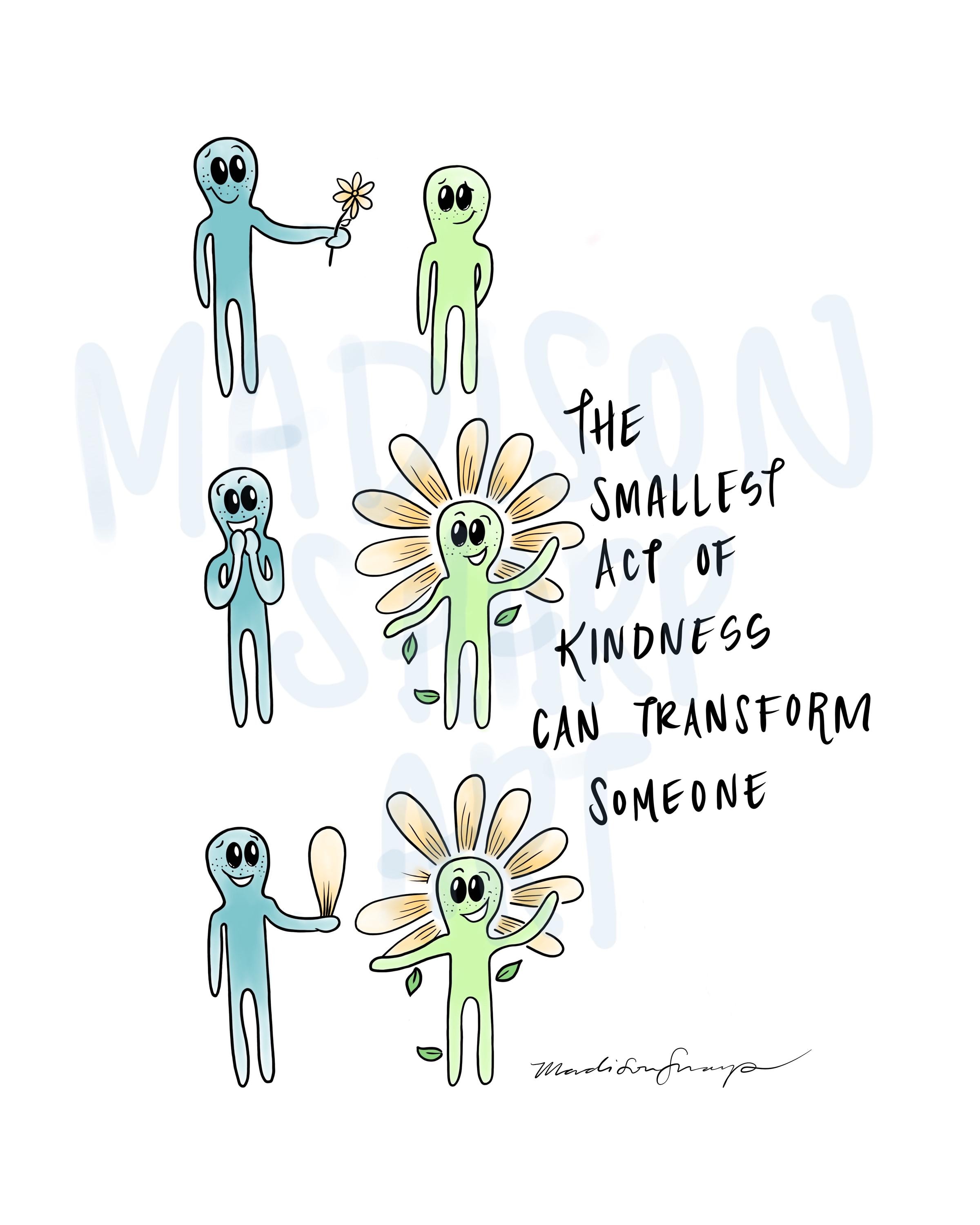 Kindness Print - Etsy