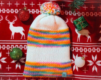 Confetti Cake Winter Knit Hat