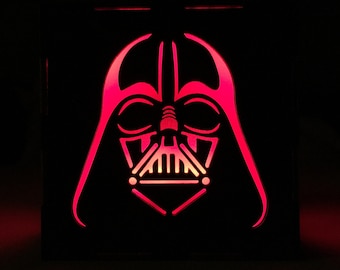 Star Wars Death Star LED Light Lantern, Sith Darth Vader Lamp, Stormtrooper Decor, The Force, Star Wars Empire, LED Lamp