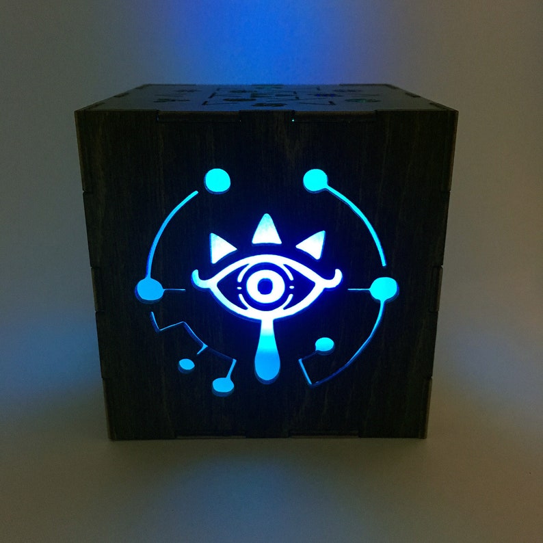 Legend of Zelda Triforce LED Light Lantern Eye of Truth Etsy