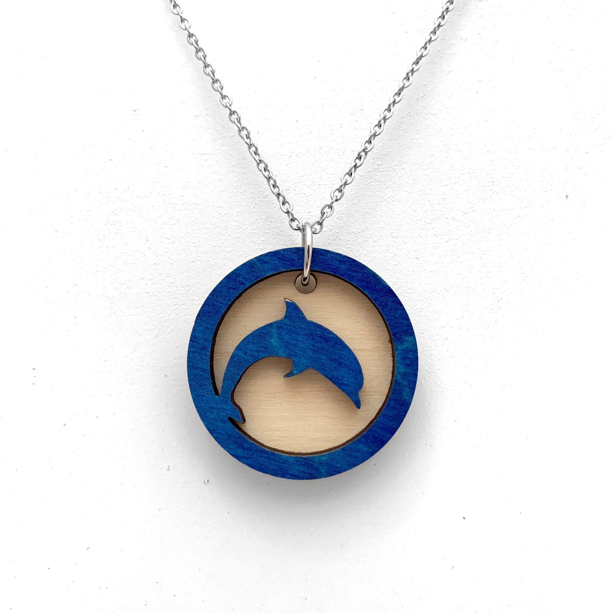 Dolphin Essential Oil Necklace 