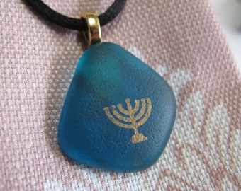 Menorah Pendant - One of a kind