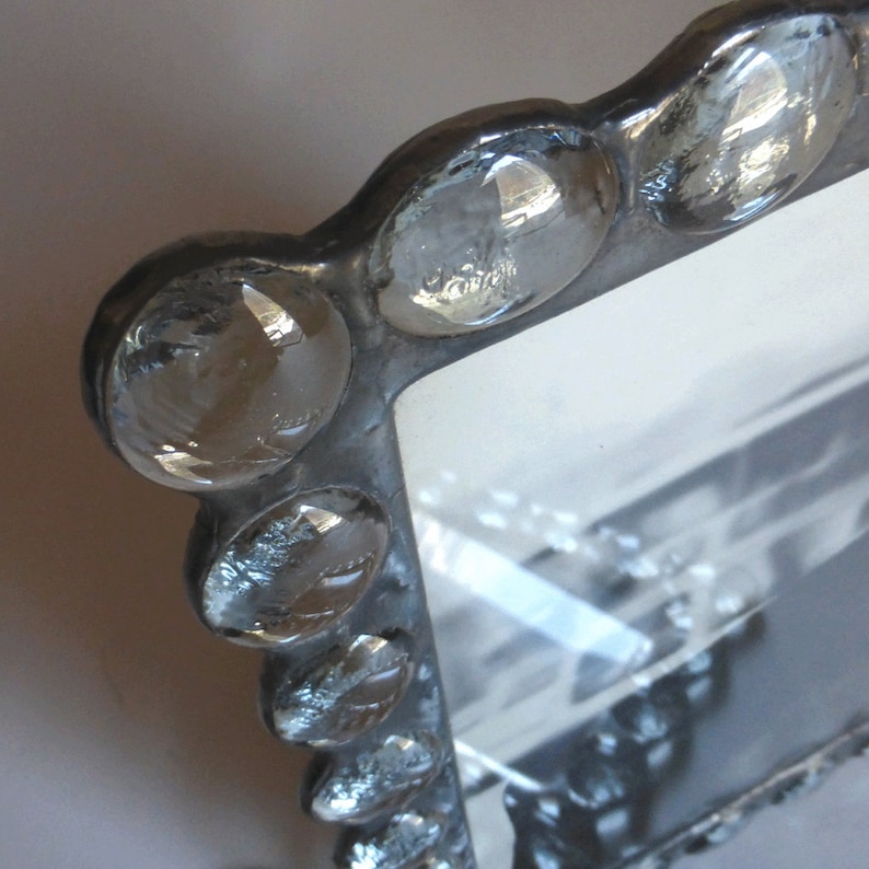 Picture frame Clear glass jewels 4x6-5x7-8x10
