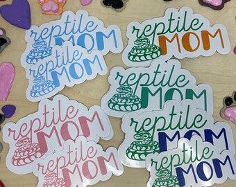 Reptile Mom sticker