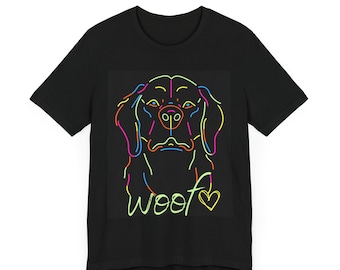 Uniseks T-shirt van jersey met korte mouwen