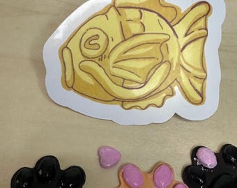 Magikarp taiyaki-sticker