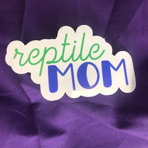 Reptilien Mama Aufkleber
