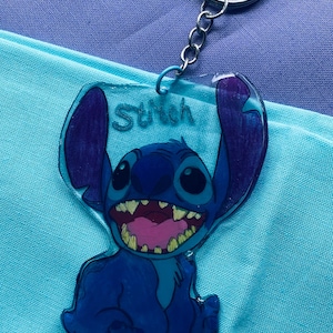 Llaveros personalizados de plástico termorretráctil / Adornos para bolsos / Regalos para él / para ella