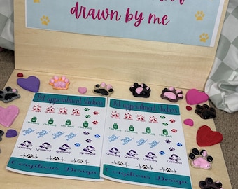 Stickers afspraakplanner voor huisdieren