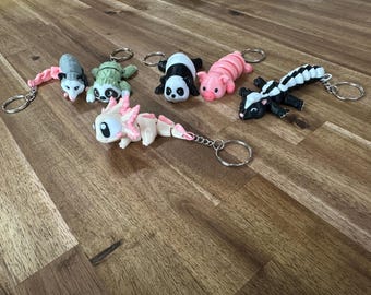 Grote fidget-speelgoedsleutelhangers