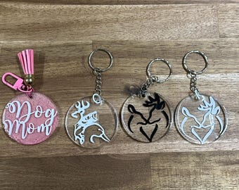 Llaveros acrílicos personalizados / Regalo para ella / Regalo para él