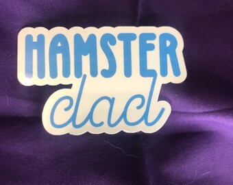 Hamster Dad sticker
