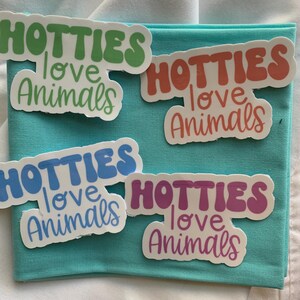 Adesivos de gostosas adoram animais