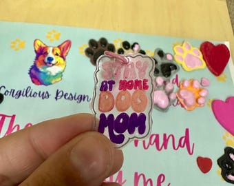 Blijf thuis hond moeder telefoon bedel