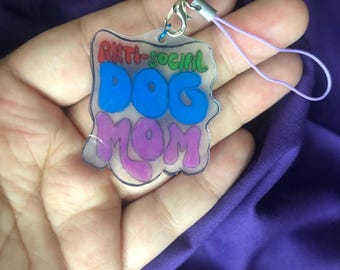 Asociale hond moeder telefoon bedel