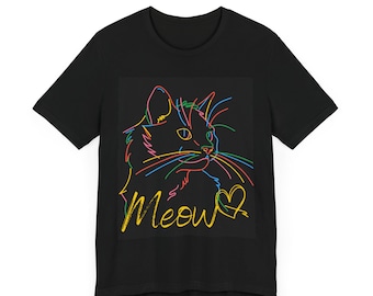 Uniseks T-shirt van jersey met korte mouwen