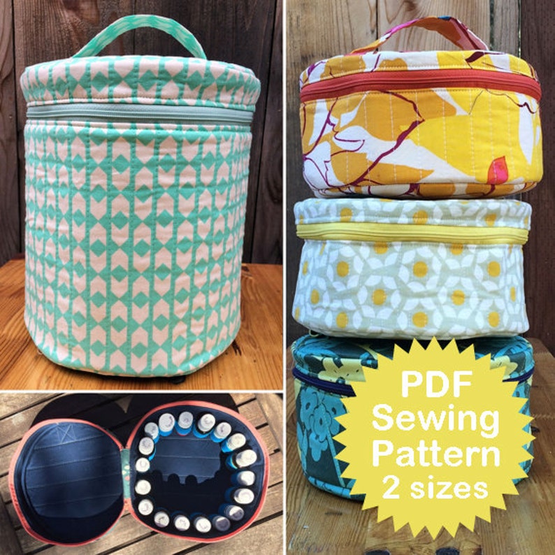 Pattern for essential oil Diffuser Case PDF essential oil diffuser bag Sewing Pattern PERSONAL use ONLY image 1