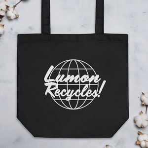 Lumon Recycles Organic Cotton Tote Bag, Severance TV image 5