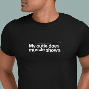 My Outie Does Muscle Shows Shirt, Dylan Severance TV Quote, Unisex Tee