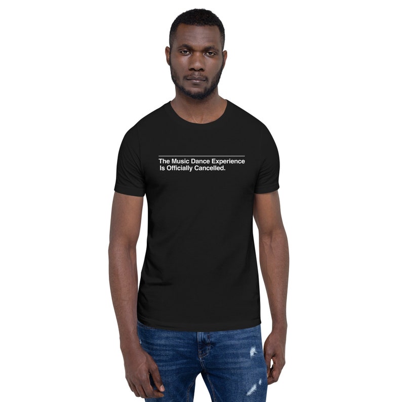 The Music Dance Experience Officially Cancelled Shirt Inspired by Severance TV Lumon Macrodata Refinement Unisex Tee in Soft Cotton image 7