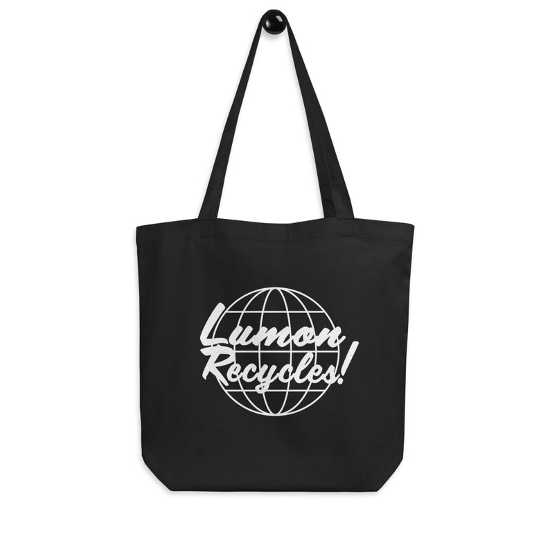 Lumon Recycles Organic Cotton Tote Bag, Severance TV image 4