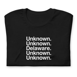 Unknown, Unknown, Delaware, Survey Answers Severance TV Shirt, Unisex Tee