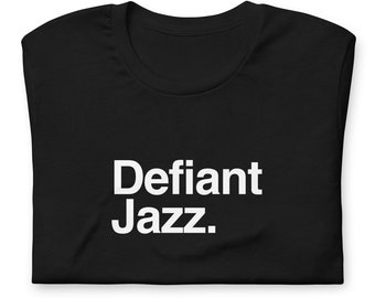 Defiant Jazz Severance TV Shirt, Music Dance Experience, MDE Unisex Tee