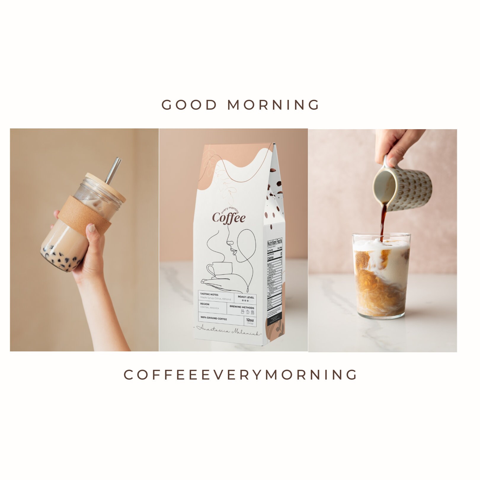 Personalized Coffee With - Photo/logo/text Coffee for Company Office ...