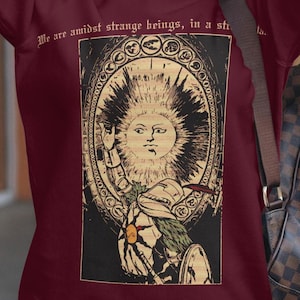 Dark Souls Solaire Sweatshirt – &#39;&#39;We are amidst strange beings, in a strange land.&#39;&#39; Praise the Sun,  Soulsborne Shirt, Warrior of Sunlight