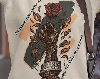 Expedition 33 Sweatshirt, ''For Those Who Come After'' ''When one falls, we continue'' Gamer Gift, Gustave Clair Obscur Apparel for Fans
