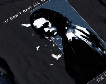 The Crow T-Shirt: Eric Draven, Brandon Lee - Goth Cult Classic
