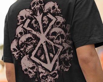 Berserk Brand of Sacrifice T-Shirt: Kentaro Miura Manga Graphic