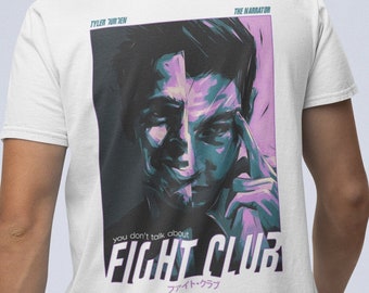 Vintage Fight Club T-shirt: Tyler Durden Graphic Tee - Etsy