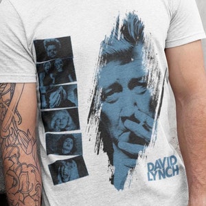 David Lynch T-Shirt, Director David Lynch Cinematography Shirt, Retro David Lynch Memorabilia,  Gift for Cinephiles, Unisex Cotton Tee