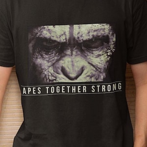 Apes Together Strong T-Shirt: Vintage Planet of the Apes Graphic Tee