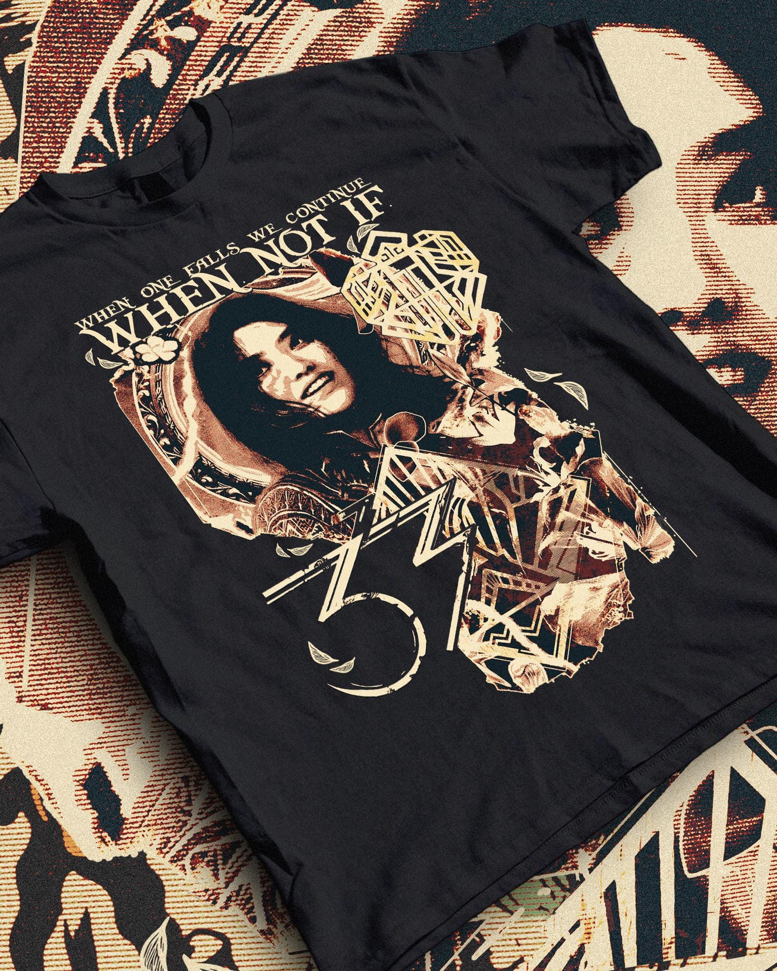 Expedition 33 Lune Shirt: When One Falls We Continue, Gift for