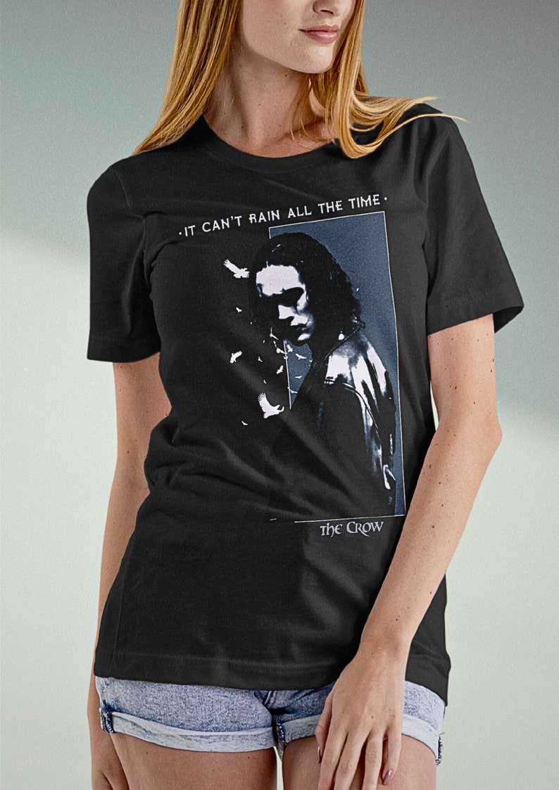 The Crow T-Shirt: Eric Draven, Brandon Lee - Goth Cult Classic image 4