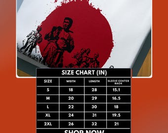 七人の侍オーガニックコットンTシャツ：黒澤明日本映画ギフト - Etsy 日本