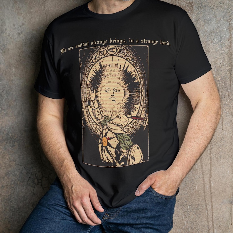 Camiseta Solaire de Dark Souls: Camiseta Praise the Sun / Camiseta de Dark Souls II / Camiseta Soulsborne / Camiseta gráfica Warrior of Sunlight imagen 3