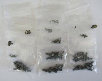 120 Aluminum Rivets, 2mm To 3.5mm, Leather, Hammered Metals, Jewelry Making Supplies, Britz Beads Supply