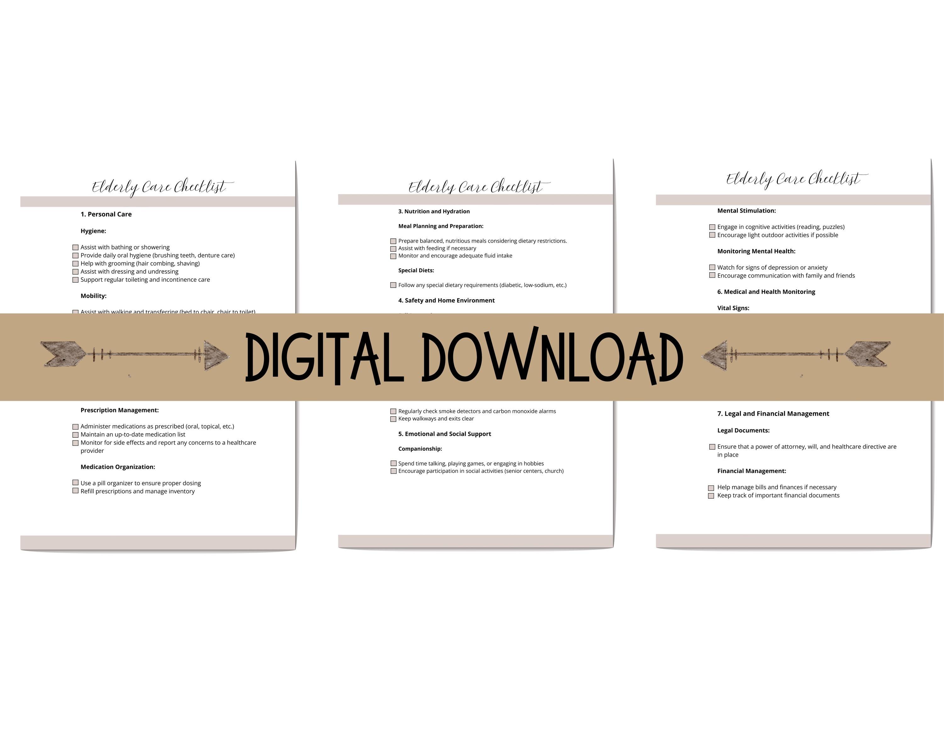 senior-care-templates-daily-care-log-caregiver-checklist-elderly