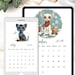 Printable Cat Calendar 2025, Cat Wall Calendar, Printable Cat Calendar ...