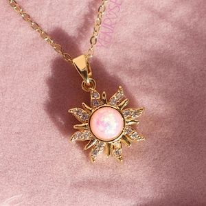 Sun Necklace, Princess Necklace, Geek Jewelry