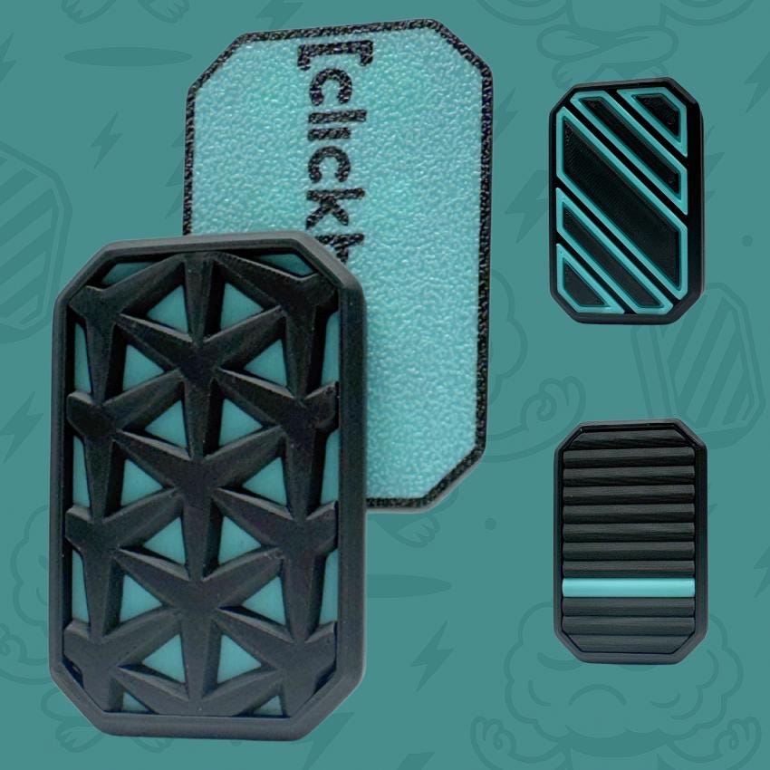 Clickbricks - 3D Printed Magnetic Fidget Slider