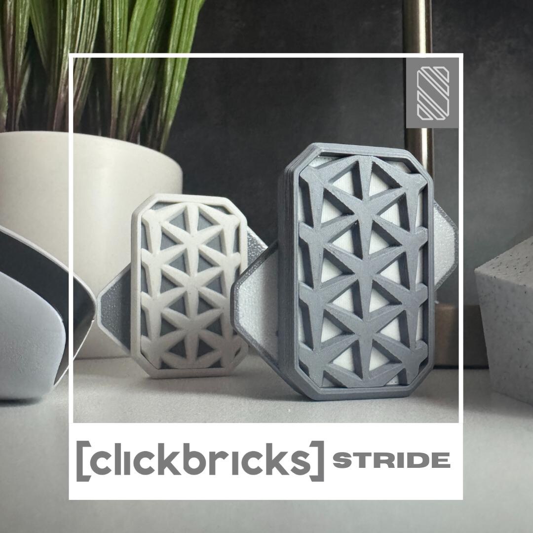 Clickbricks 3D Printed Magnetic Fidget Slider Toy - Etsy